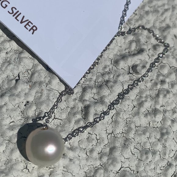 Giani Bernini Jewelry - GIANI BERINI STERLING SILVER FRESHWATER PEARL PENDENT with Pearl Ring Set